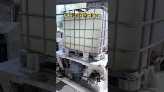 1000 liters ibc tank making machine ibc Tank Vibration Testing Machine ibc machine #ibcmachine #ibc