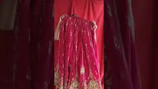 I Recreated my*mummy's* 26 year old*lehenga*☺️