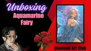 Diamond Art Club | Аквамариновая фея | Айви Доламор