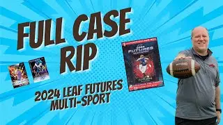 Full Case Rip! 2024 Leaf Futures Multi-Sport Blaster Box 🚀 Crazy Hits Inside!