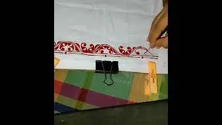 হ্যান্ড পেইন্ট পাঞ্জাবি ডিজাইন ২০২৫।Fabric Painting Punjabi Design2025