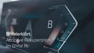 BMWerklärt. Adaptive Rekuperation im BMW i4.