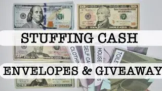 Stuffing My Cash Envelopes & GIVEAWAY | October Paycheck 2 | Etsy Shop Freebies for 2000 SUBS