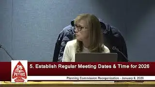 Peters Twp Planning Commission - January 8, 2026