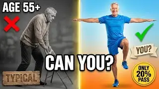 Age 55+? If You Can Do These 5 Things, Your Body Is 10 Years Younger | Longevity Test