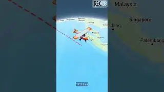India to Australia Travel map animation #map #animation