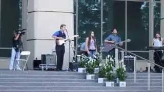 Sam Columna Singing Heroes at 7/20/13 Day of Remembrance MVI 0995
