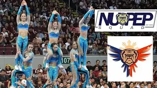 [HD] UAAP Cheerdance Competition 2017 Part 1 - NU PEP and behind the scenes