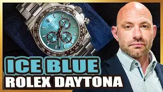 Обзор часов Rolex Daytona Platinum Ice Blue 126506
