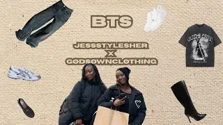 BTS COLLAB WITH GODSOWNCLOTHING|Swapping aesthetics challenge