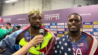 Ноа Лайлс приводит сборную США к золоту в эстафете 4x100 м на чемпионате мира 2025 года в Токио