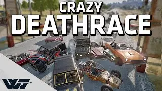 THIS DEATHRACE WAS CRAZY + insane glider kill points - PUBG