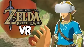 ZELDA BOTW in FIRST PERSON!