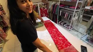 Saree shopping in full swing 🔥😛