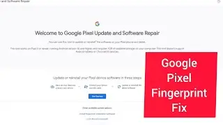 Google Pixel fingerprint fix after change Screen #pixel