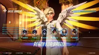 Overwatch Competitive Mercy Gameplay No Commentary) (Ps5) (1080p
