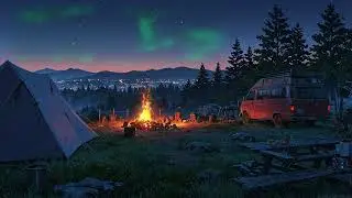 Atmospheric Soundscape for Deep Relaxation & Meditation | Under the Aurora's Glow