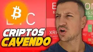 🔴&iexcl;BITCOIN y CRIPTOS CAYENDO!| An&aacute;lisis t&eacute;cnico BTC, ETH, XRP, SOL, LINK, CRITPOS, ORO, PLATA y COBRE