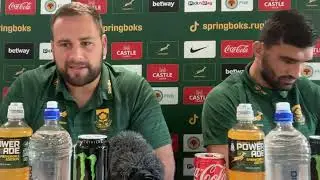 Пресс-конференция Springbok с Томасом дю Туа и Дамианом де Альенде