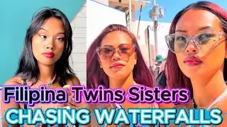 FILIPINA TWIN SISTERS GO CHASING WATERFALLS & ROPE SWINGS! Siquijor Island Philippines Living