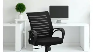 IAFA FURNITURE Diego study Chair with Height Adjustable Mechanism, Ergonomic Mid-Back under Rs:2899🔥