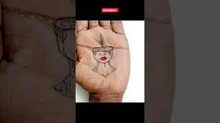 How to make creative tattoo ✨✨ #creative #tattoo #viral #shorts