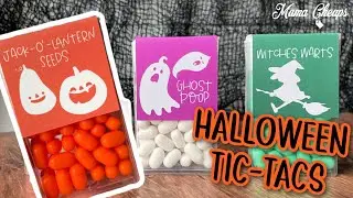 Printable Tic Tac Halloween Labels - Party Favors!