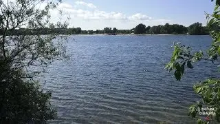 Wolfsburg Ein Rundgang um den Allersee Allerpark Aller Niedersachsen Deutschland