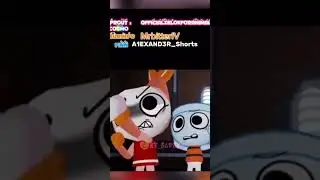 FAKE COLLAB!!! #dandysworld #fakecollab #shorts #finn #shrimpo #sprout #cosmo