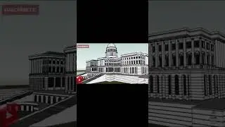 &iexcl;&iexcl; US CAPITOL,CAPITOLIO DE LOS ESTADOS UNIDOS!! #shorts#sketchup