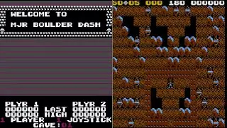 ATARI 8BIT XL XE MJR Boulder Dash 1 400 800 600 1200 1400 1450 ATARIMANIA COM SITE LOOK