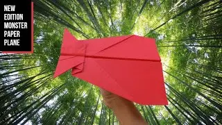 New Original Edition Monster Paper Plane #paperplane #monsterplane