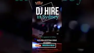 Hire DJ Equipment in Sydney | CR Lighting and Audio #hiredjsydney