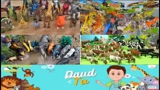 Huge Toy Zoo Wild Animals Collection - Learn Animal Names For Kids Daud Tv 2020 (6)