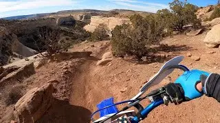 Western Rim Trial - Rabbit Valley - Colorado Singletrack Dirtbike