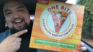 Barstool Sports ONE BITE Everybody Knows The Rules Supreme Pizza 🍕 *Reminder: It&rsquo;s FROZEN Pizza*