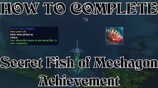 WoW BfA 8.2 How to complete Secret Fish of Mechagon achievement - Secret Fish Goggles
