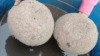 Nee video||👻Black grainy sand New shape crumbling 💦💙