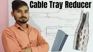 How to Make Cable Tray Reducer | HOW TO MAKE 150 &Tau;&Omicron; 100mm CABLE TRAY REDUCER | Cable Tray Reducer