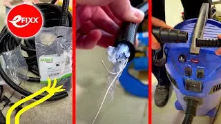 Can you use a VACUUM to pull a draw wire through 20mm flexible conduit Electricians' TIPS #Shorts