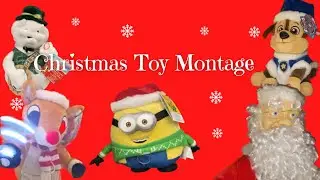 CHRISTMAS PLUSH ANIMATED TOYS COMPILATION SANTA FROSTY RUDOLPH MINIONS PAW PATROL GEMMY 2020 - 2022