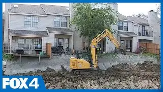 Farmers Branch residents worried as erosions eats away at backyards