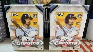 2022 Topps Chrome Blaster Boxes (Sepia & Pink parallels) Auto Hit, Gold Parallel & Aqua Parallel 🔥🔥🔥