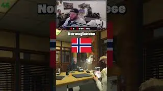 ❌ Norwegian ✅ Norwegianese