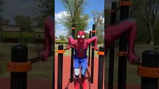 Spiderman workout😍#shorts