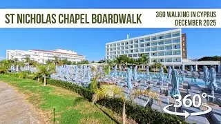 Virtual Tour of Paphos Boardwalk Near St Nicholas Chapel.
