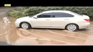 Commuters stranded as rains pound the country