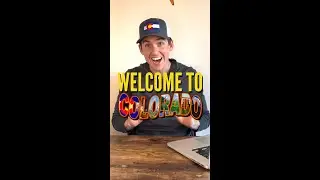 WELCOME TO COLORADO! #Shorts #Colorado #Comedy
