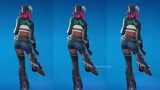 Fortnite Sugar Rush Emote With Omen Hunter Calamity Skin Thicc 🍑😍😂