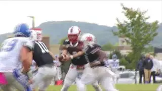 Raiders take down Barons, 44-20
